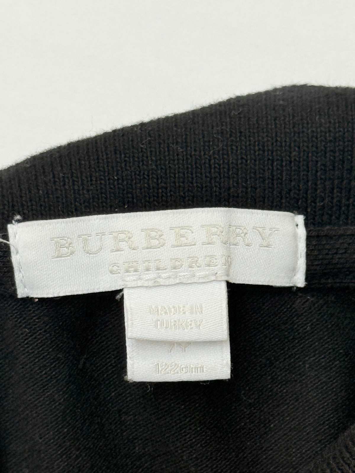 Burberry Check Sleeve Polo Dress Size 7Y