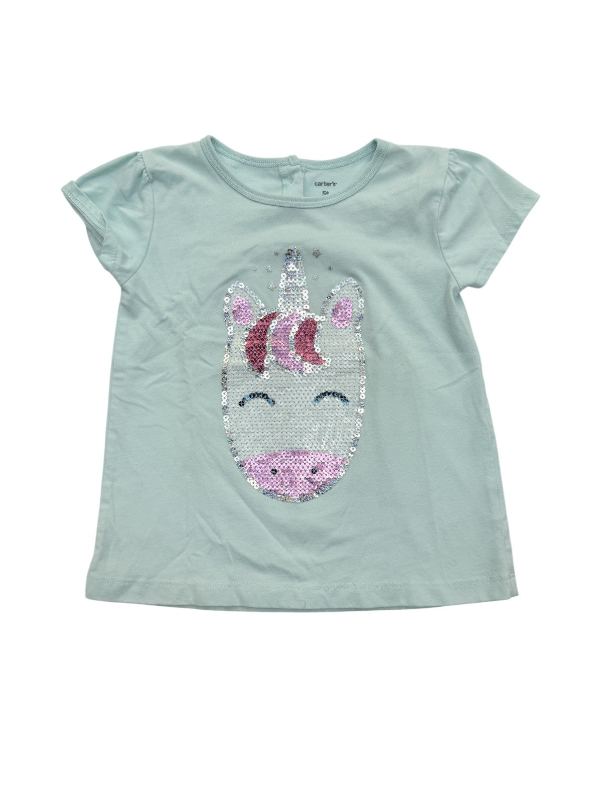 Carter's Sequin Unicorn T-Shirt 5T