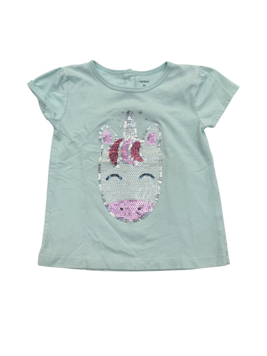 Carter's Sequin Unicorn T-Shirt 5T