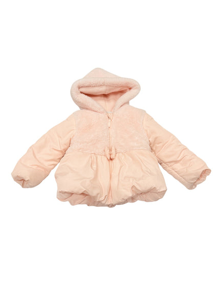 Little Me Pink Puffer Jacket Size 24M