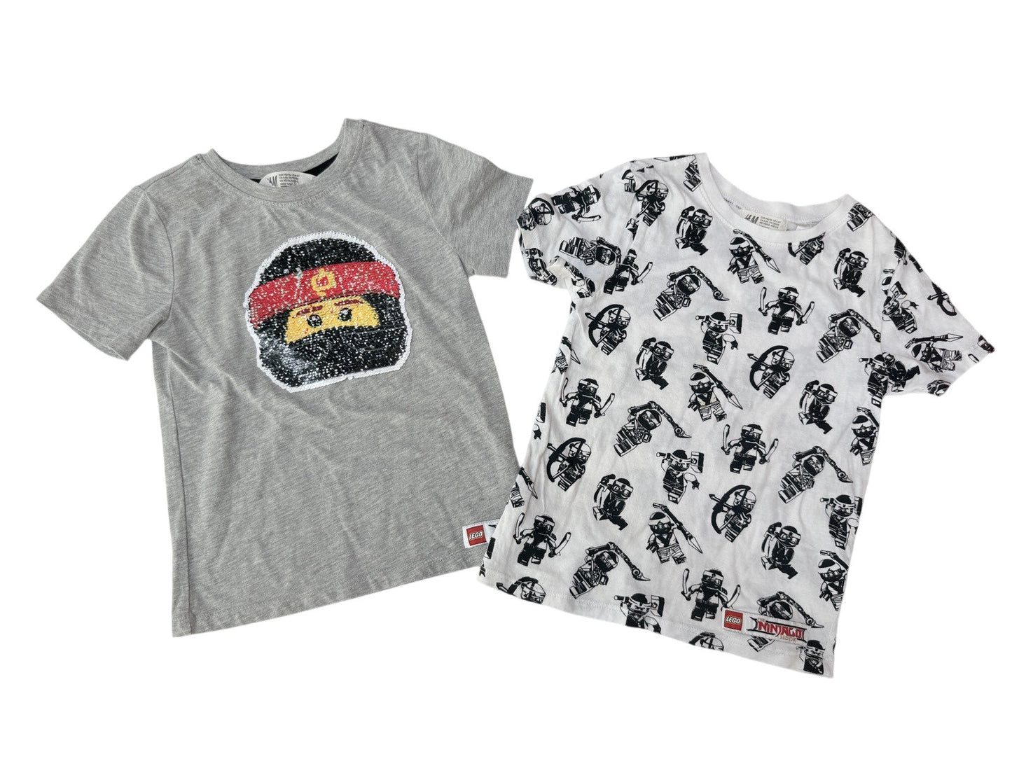 H&M LEGO Ninjago Pajama Set Size 4-6Y