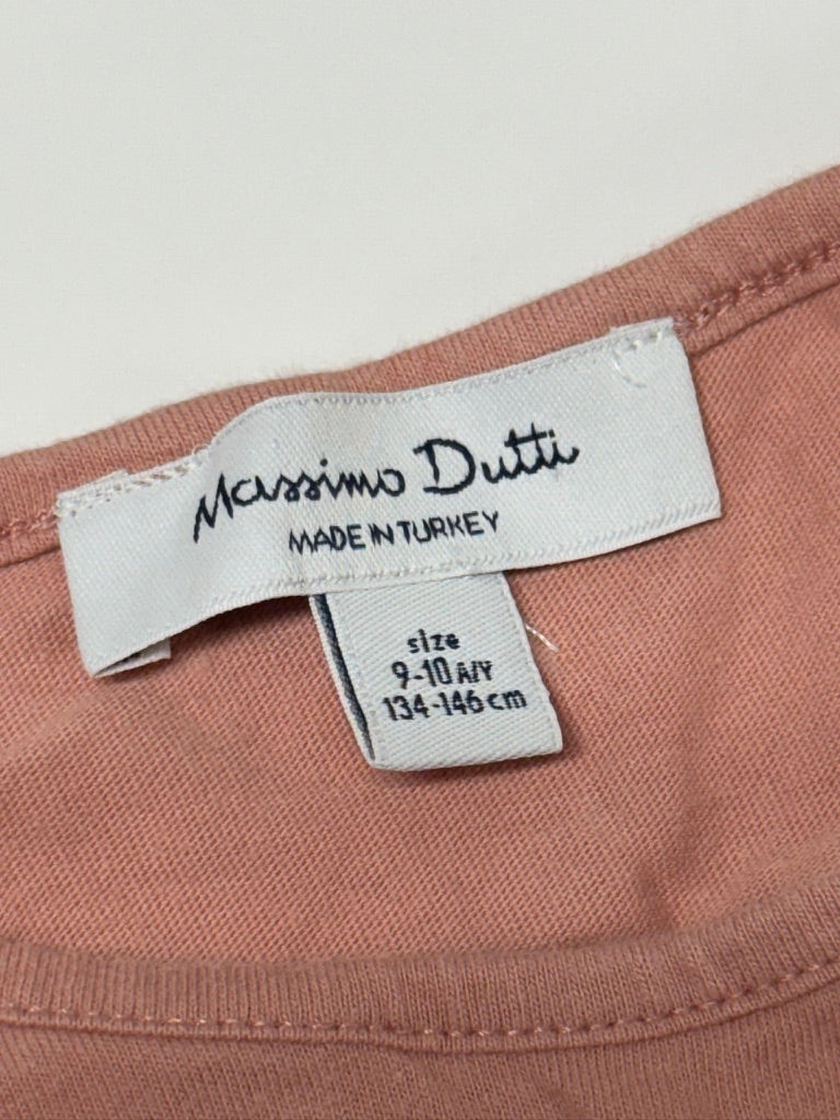 Massimo Dutti Graphic Long Sleeve Top, 9–10Y