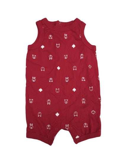Joe Fresh Animal Print Romper 6-12M