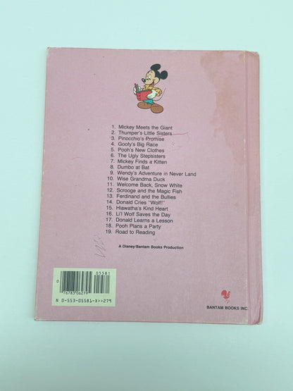 Vintage The Ugly Stepsisters Walt Disney Beginning Reader