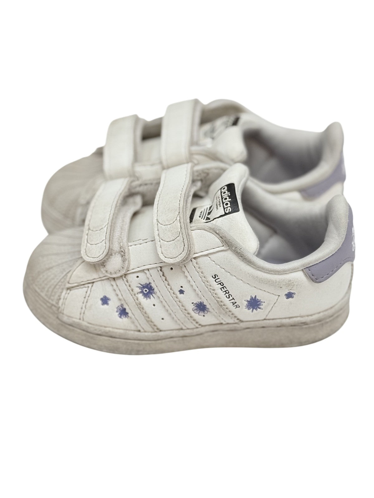 Adidas Superstar Floral Sneakers Size 7K
