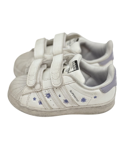 Adidas Superstar Floral Sneakers Size 7K