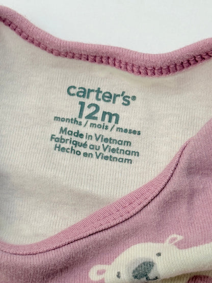 Carter's Polar Bear Print Bodysuit 12M