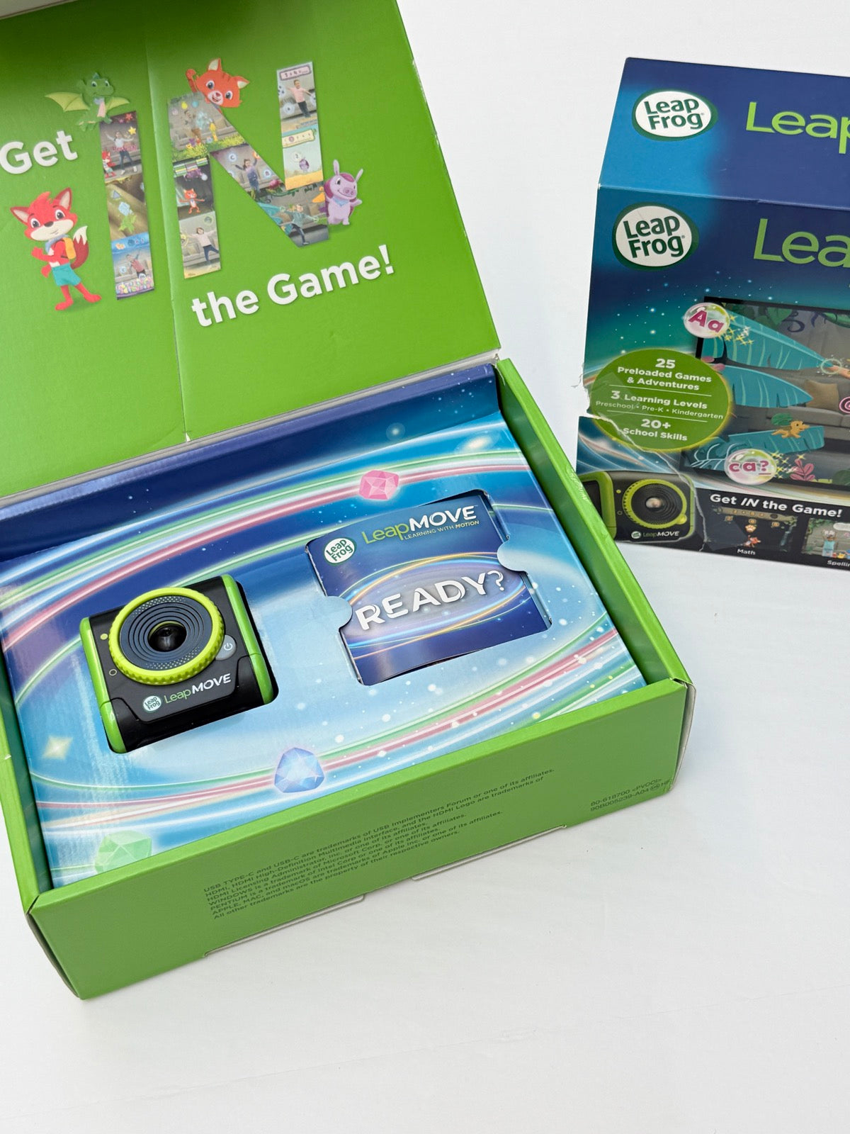 LeapFrog LeapMove Learning Motion Camera Game