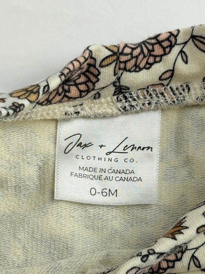 Jax + Lennon Floral Raglan Top 0-6M