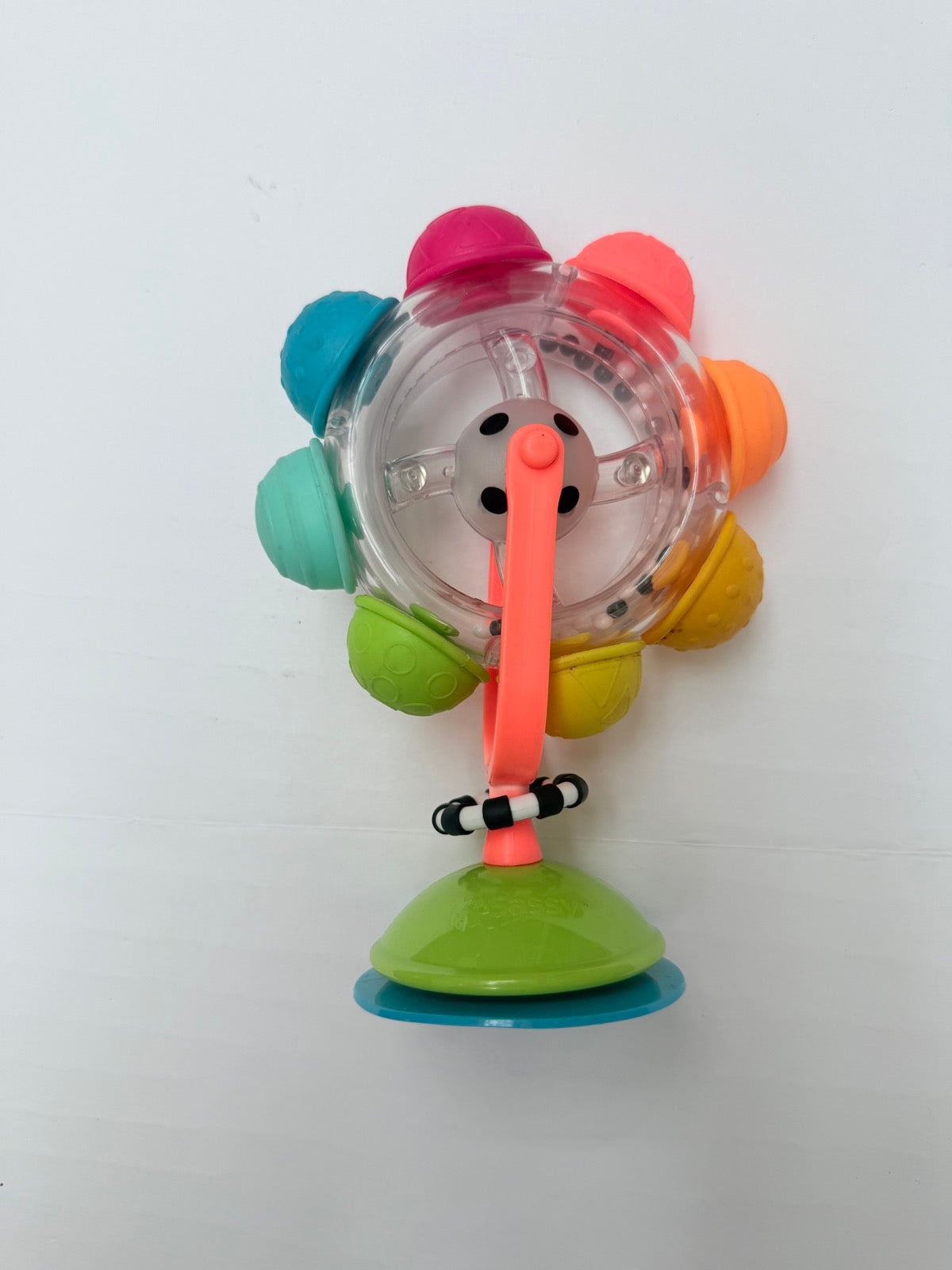 Sassy Spinning Wheel Suction High Chair Toy
