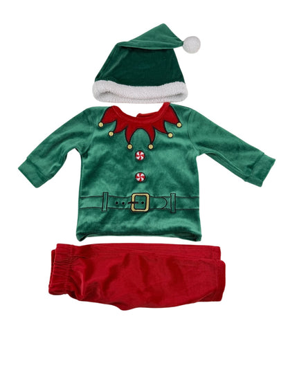 George Baby Elf Velour Set 3-6M