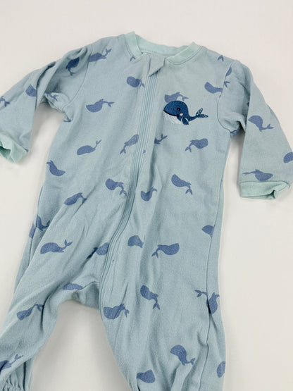 Tuffo Whale Print Sleeper 3M