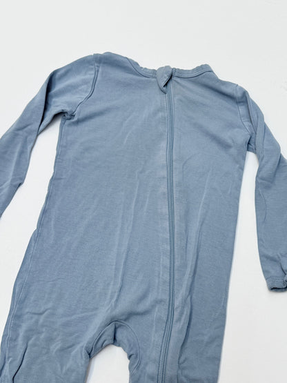 Kyte Baby Slate Blue Zippered Pajamas