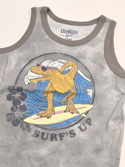 OshKosh B'gosh Surf's Up Dino Tank Top 12M