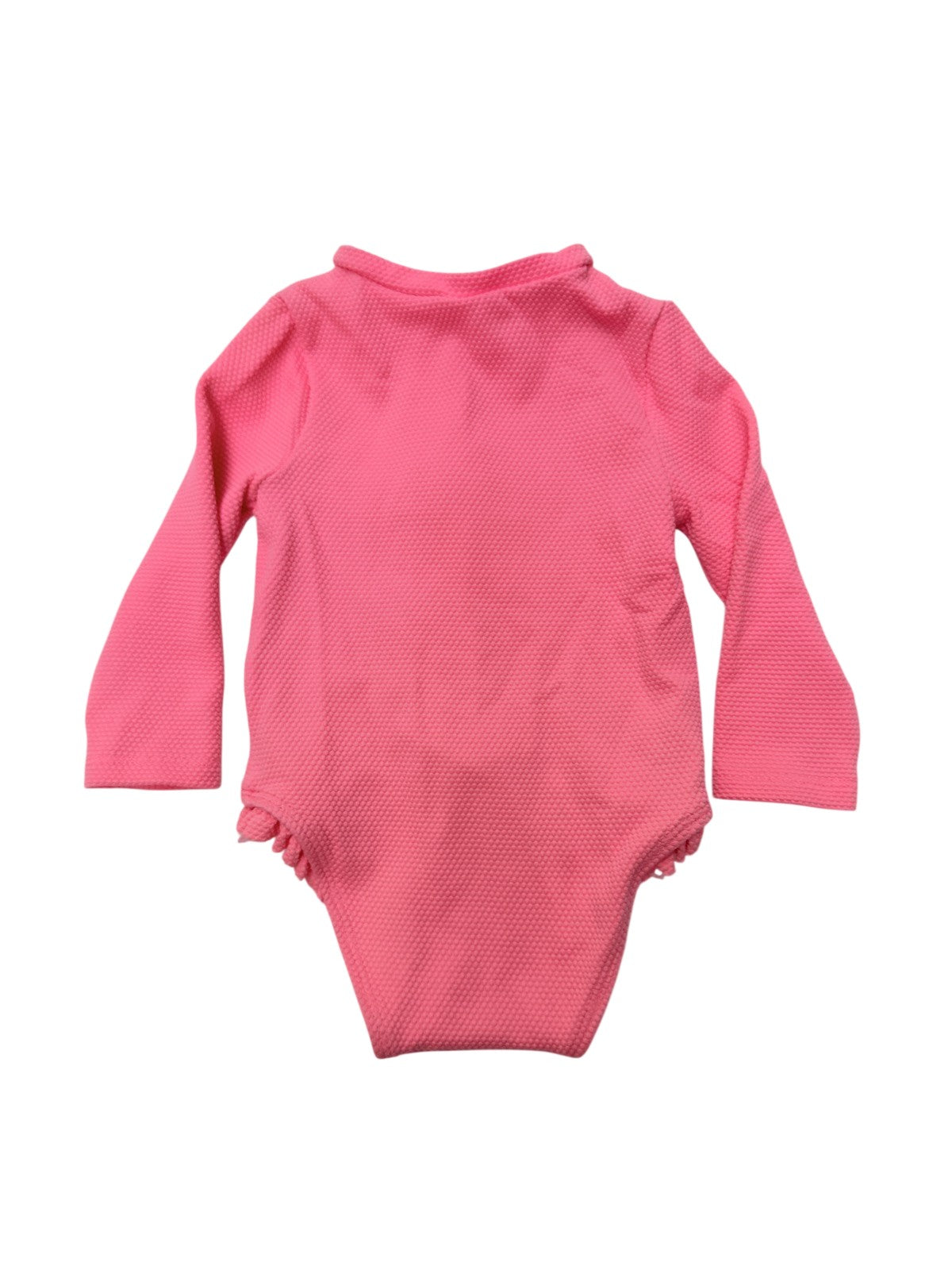 Old Navy Pink Long Sleeve Swimsuit 6-12M