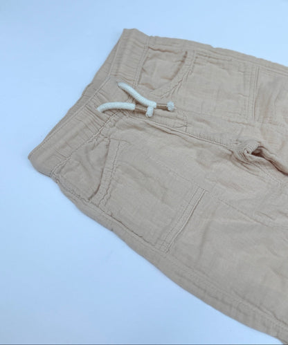 M&S Beige Linen Pants 2-3Y