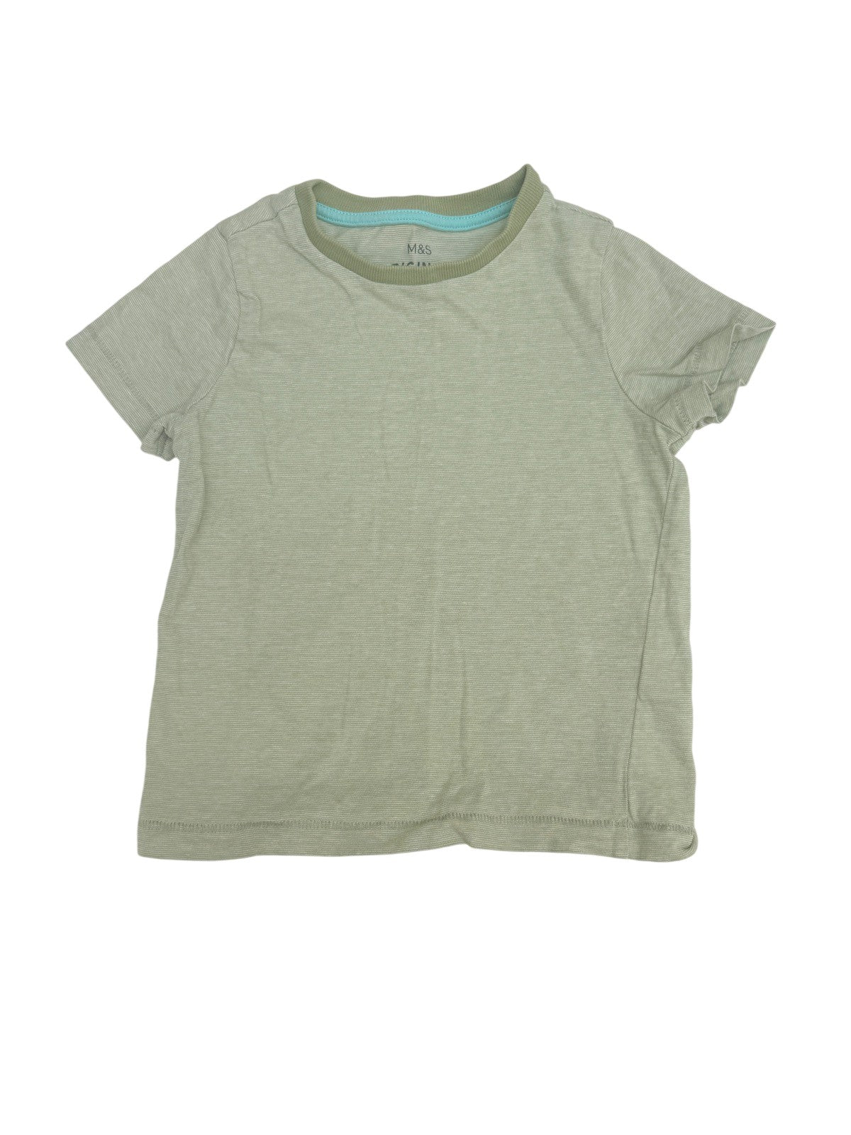 M&S Originals Green T-Shirt 2-3Y