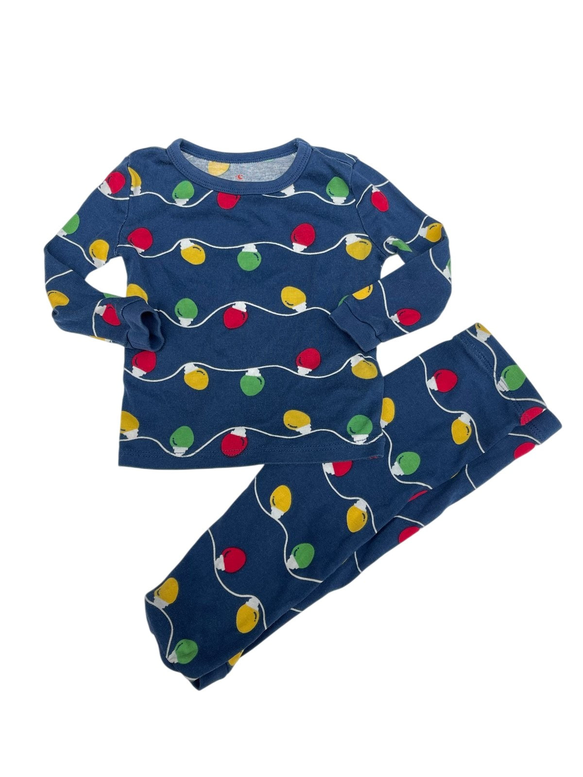 Joe Fresh Christmas Lights Pajamas 6-12M