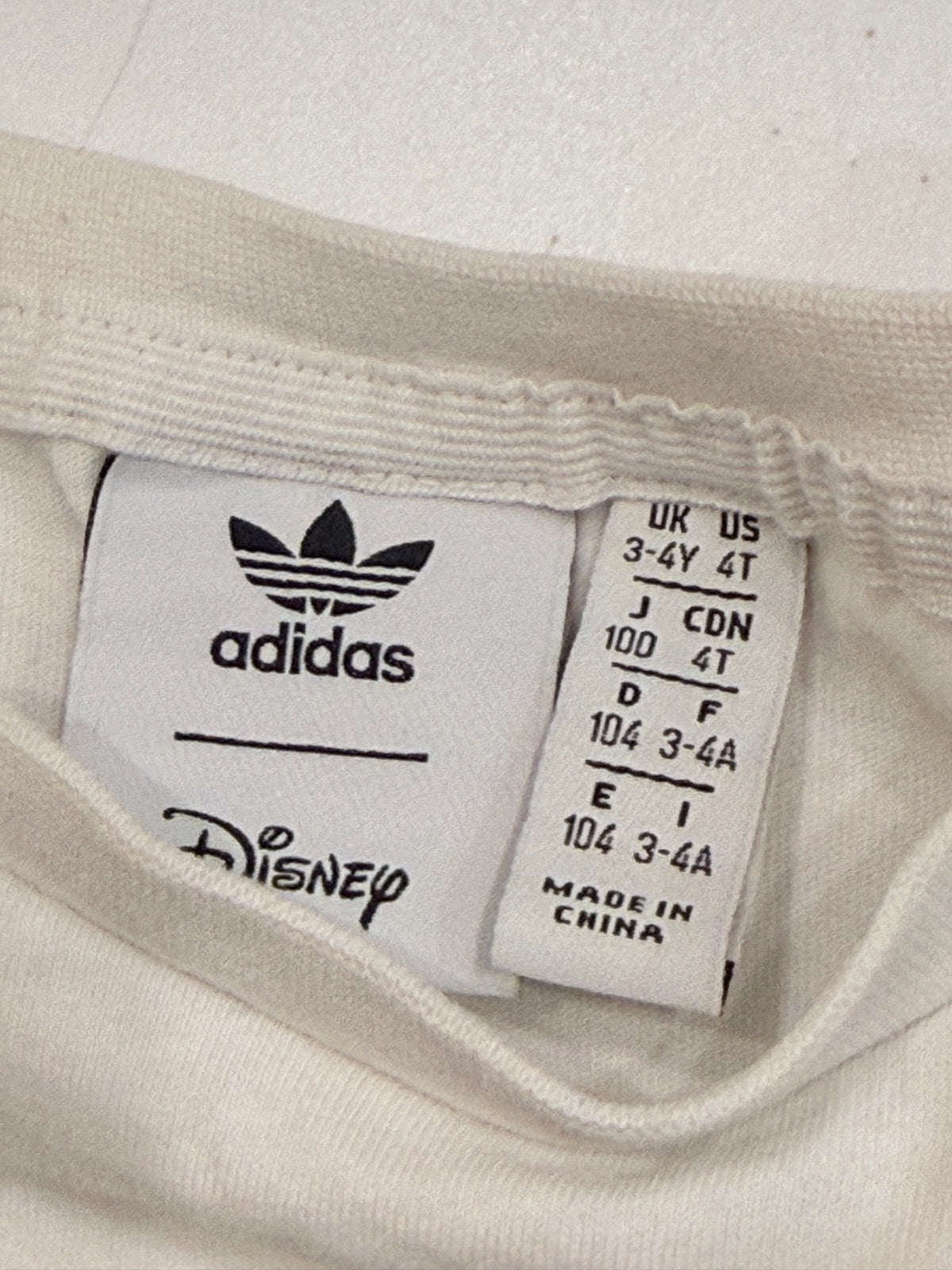 Adidas Disney Mickey Friends T-Shirt 4T