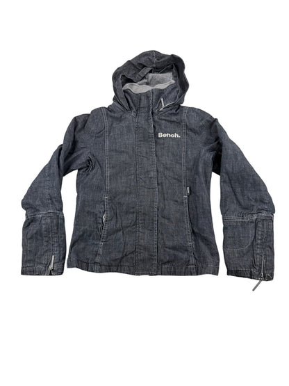 Bench Hooded Denim Jacket Size 9-10Y