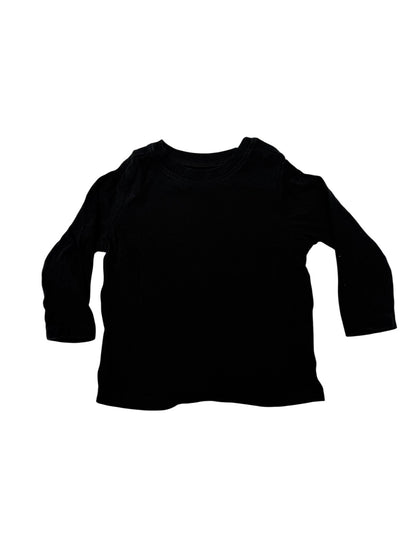 Old Navy Black Long Sleeve T-Shirt 12-18M