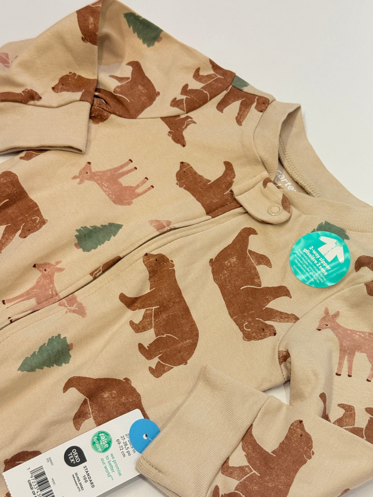 Carter's Woodland Animals Footed Sleeper 6-9M