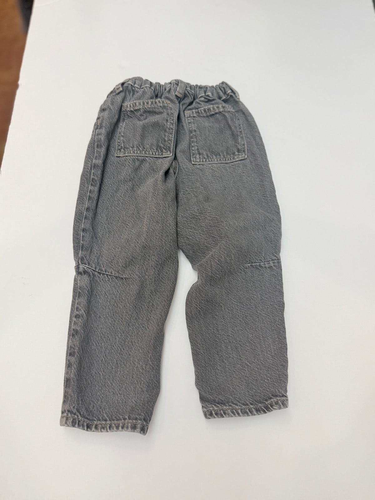 H&M Gray Denim Jeans Size 2T