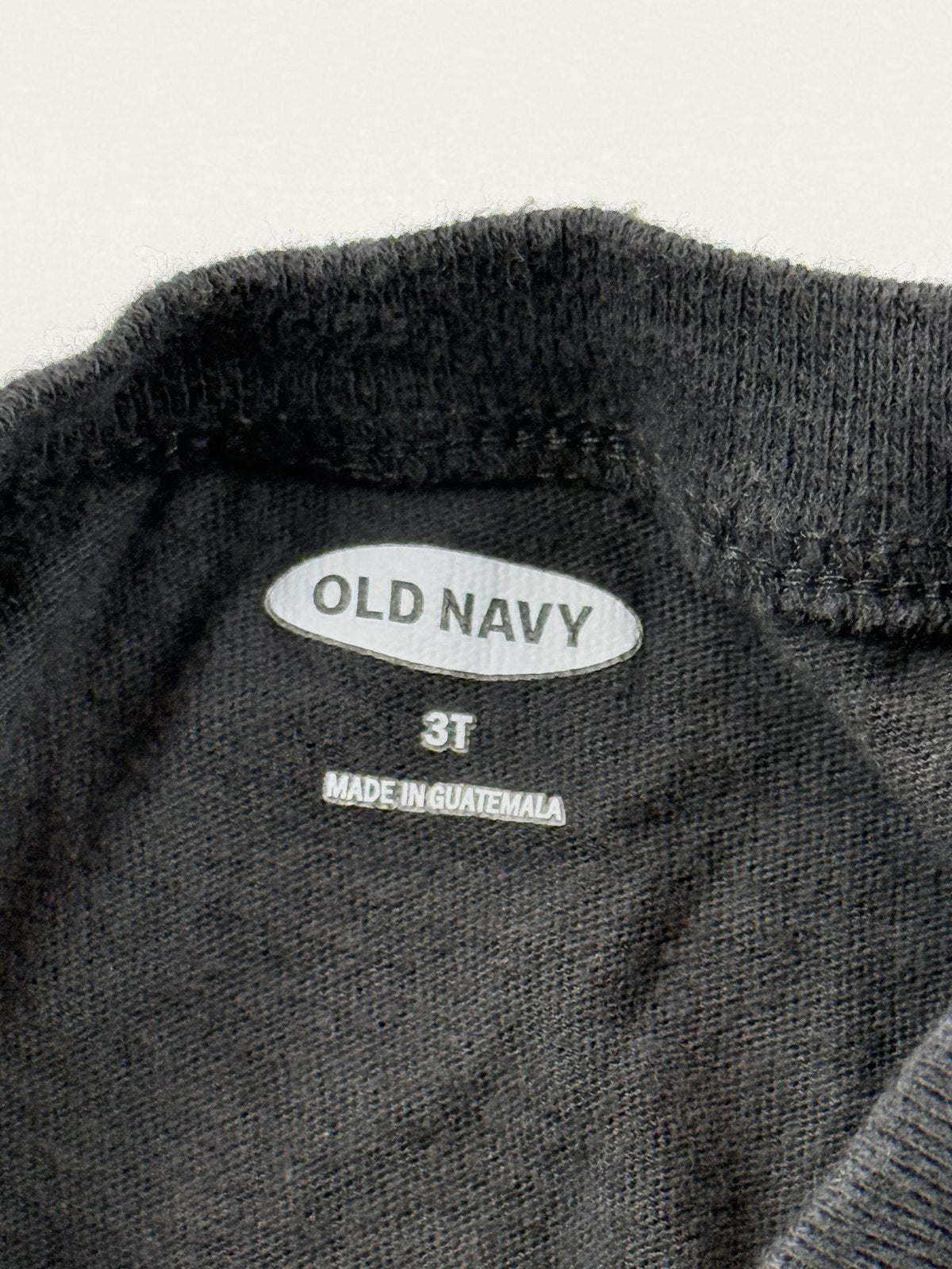 Old Navy Emergency Vehicles Black T-Shirt 3T