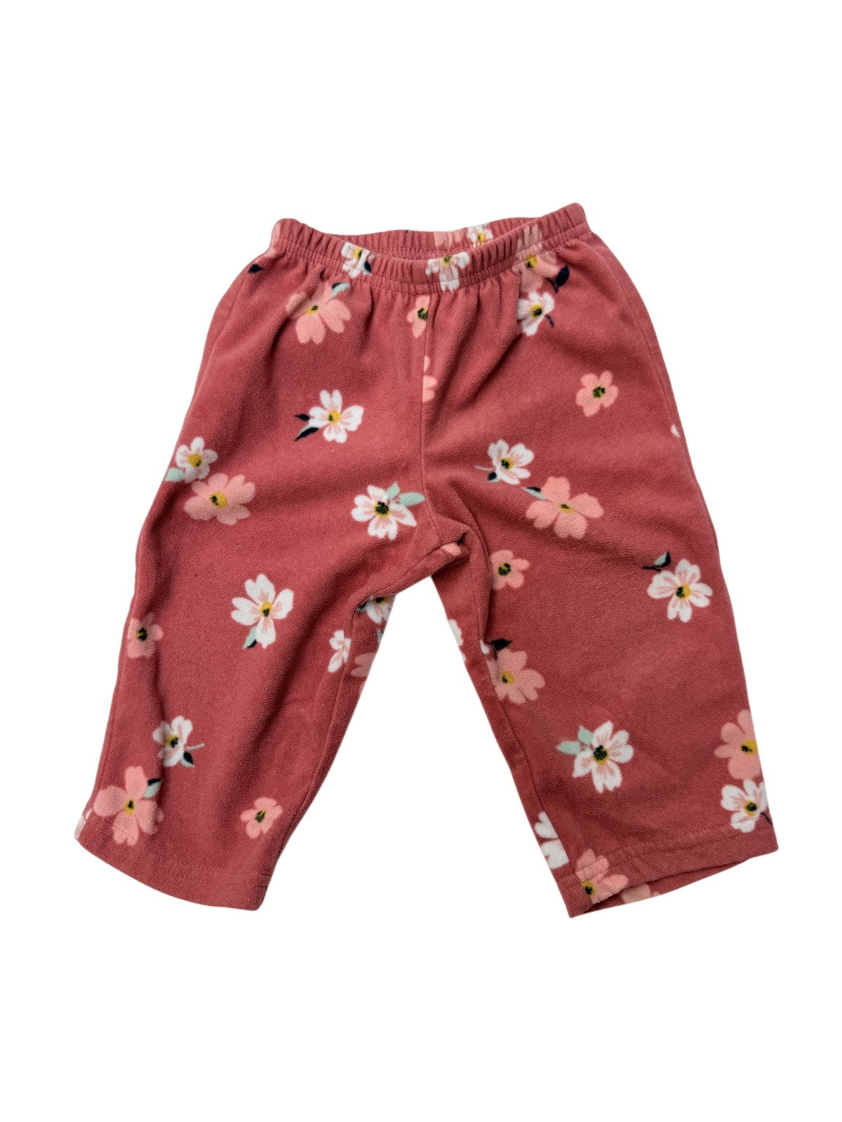 Carter's Floral Fleece Pants 12M