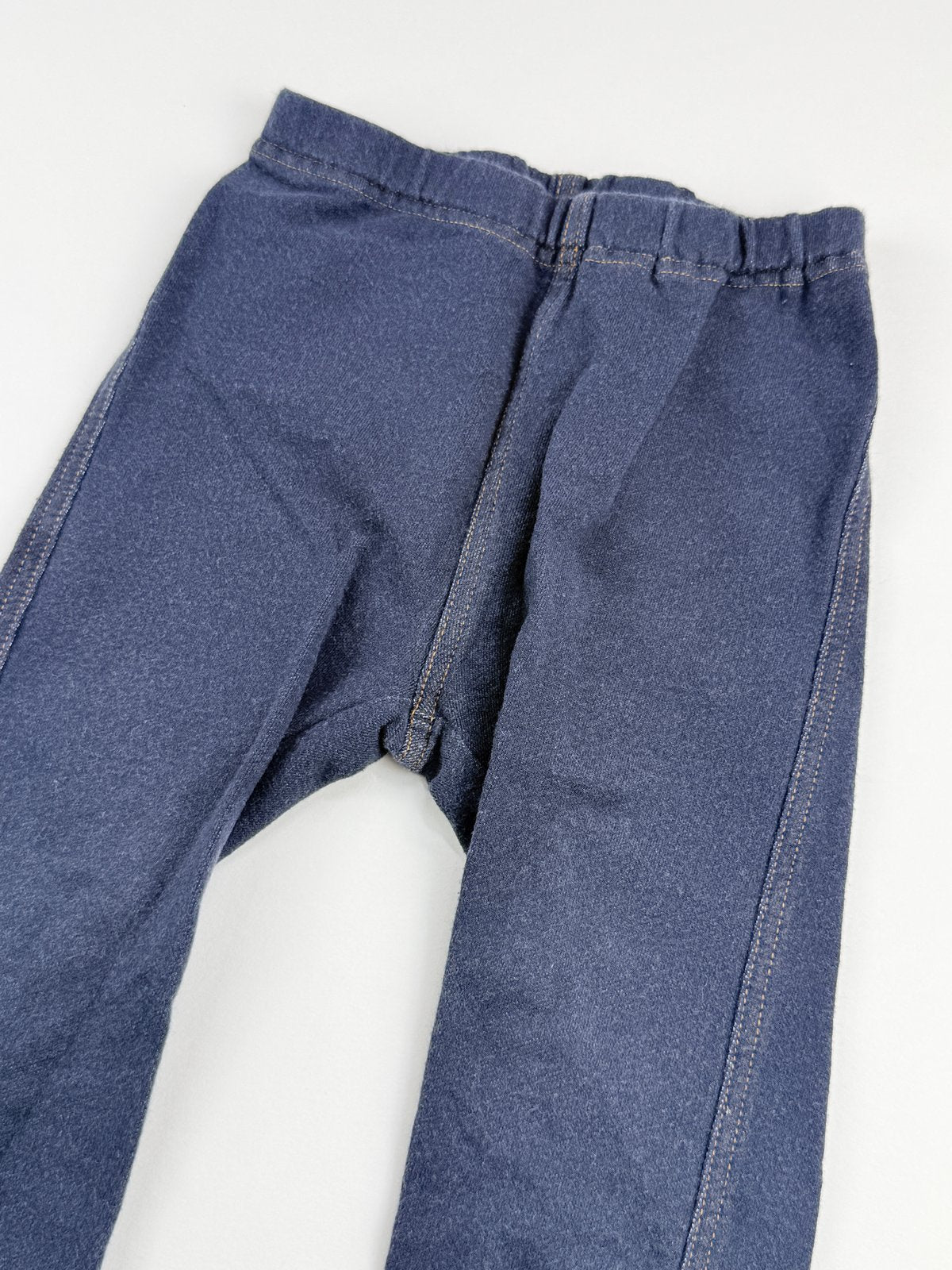 Uniqlo Navy Denim-Look Leggings 12-18M