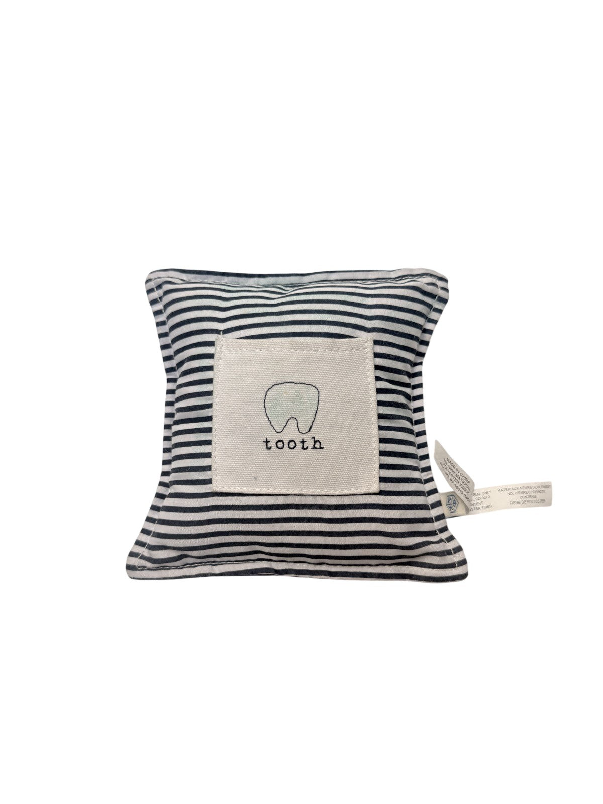 Pottery Barn Kids Striped Tooth Fairy Pillow