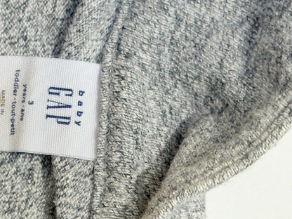 baby Gap Gray Quarter-Zip Sweatshirt 3T