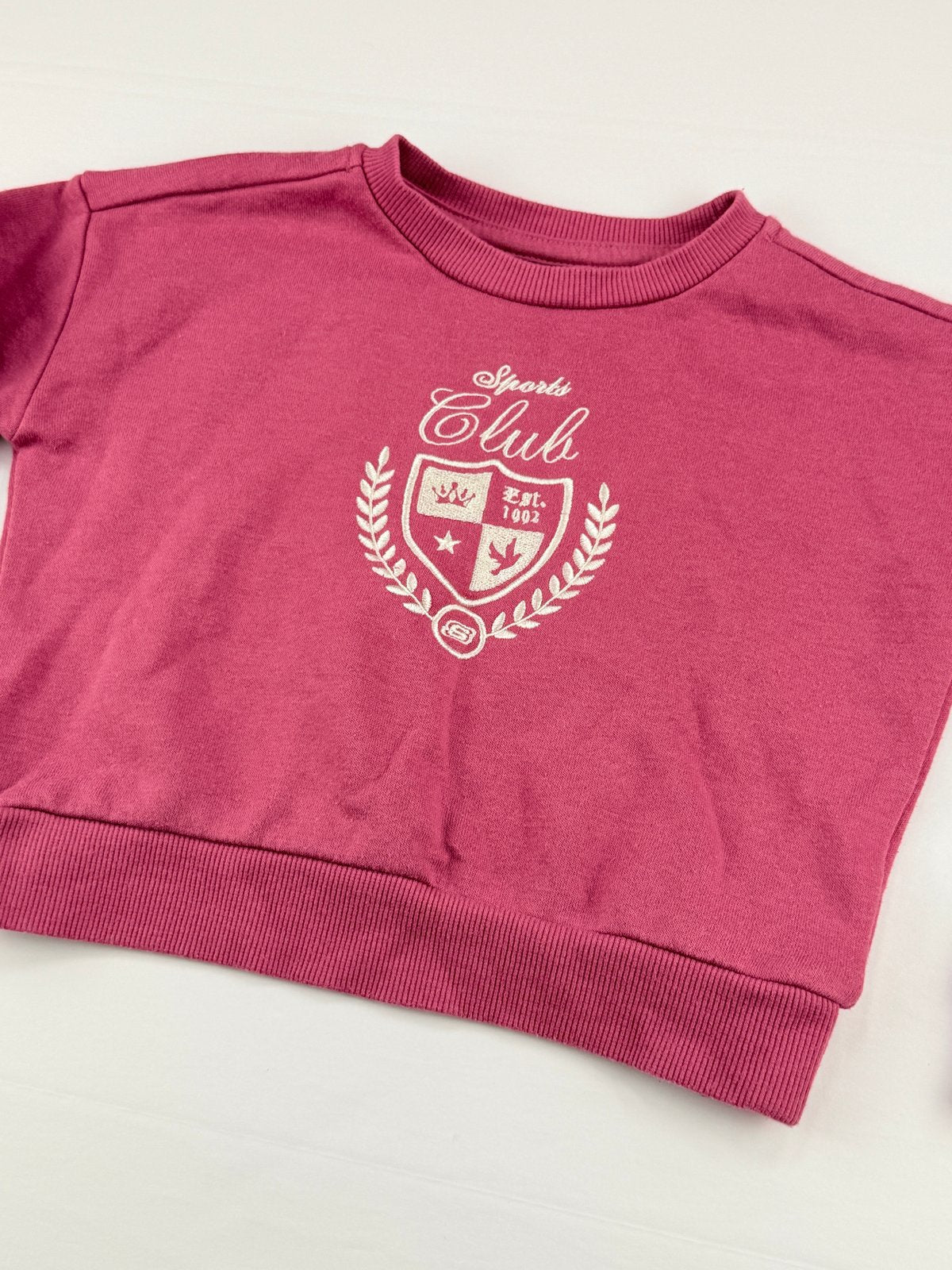 Skechers Sports Club Pink Sweatshirt 3T
