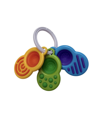 Fat Brain Toys Dimpl Clutch Sensory Keychain Toy