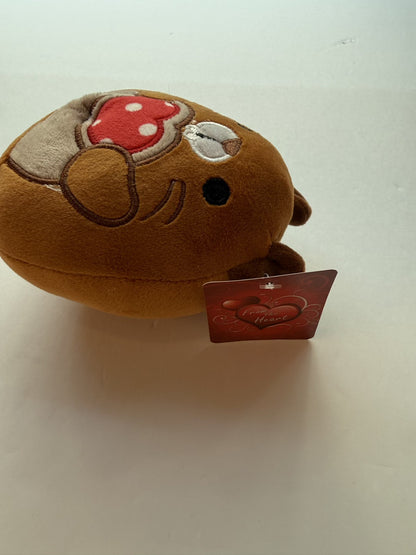 CTG Brands Squirrel Heart Plush Toy