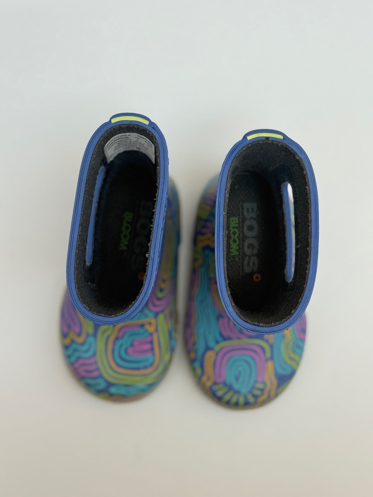Bogs Skipper II Cloud Rain Boot Girls Size 4