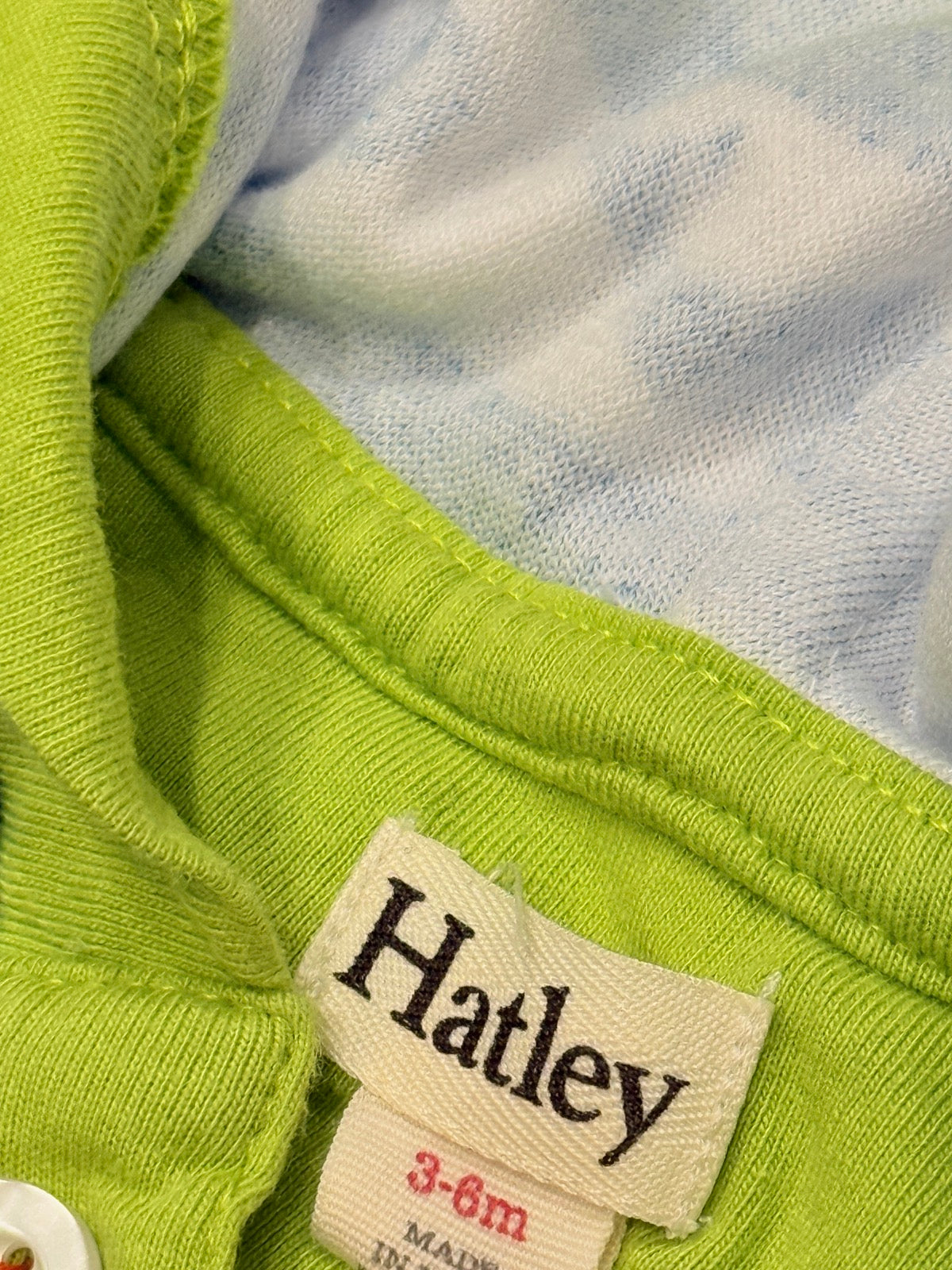 Hatley Whale Print Lined Terry Hooded Romper 3-6M