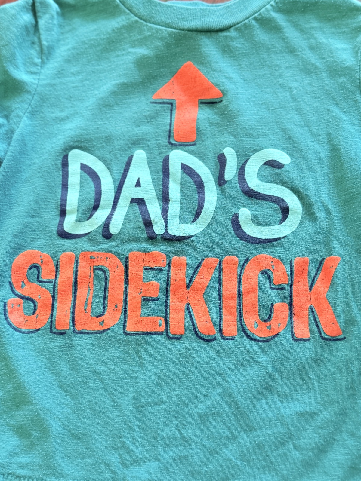 George Dad's Sidekick Teal T-Shirt 3T