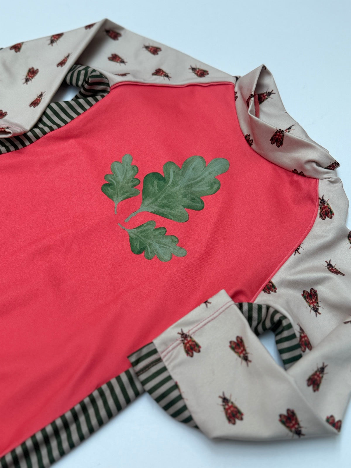 Stonz Rash Guard Ladybug Leaf 2T