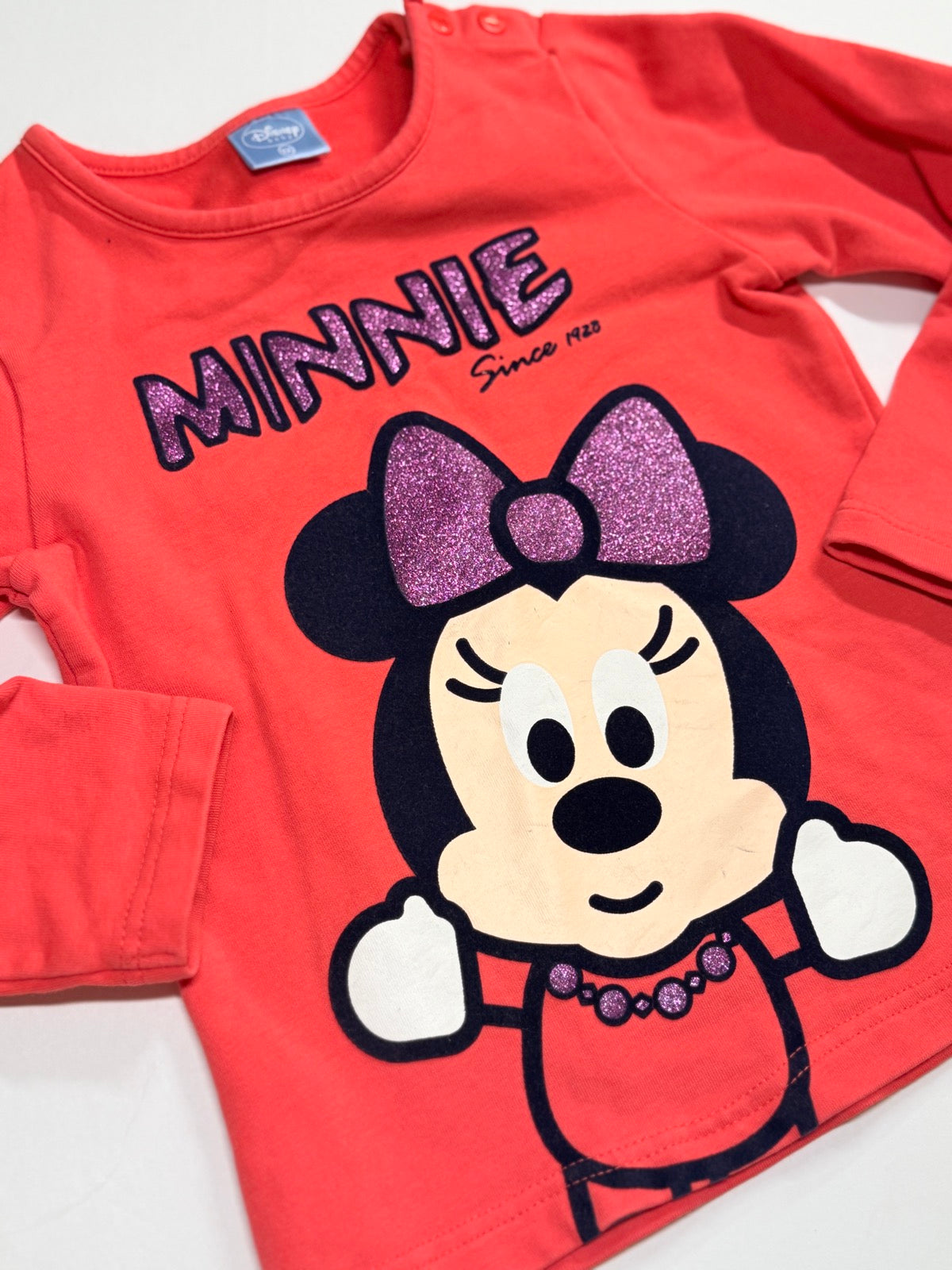 Disney Baby Minnie Mouse Long Sleeve Top 3Y