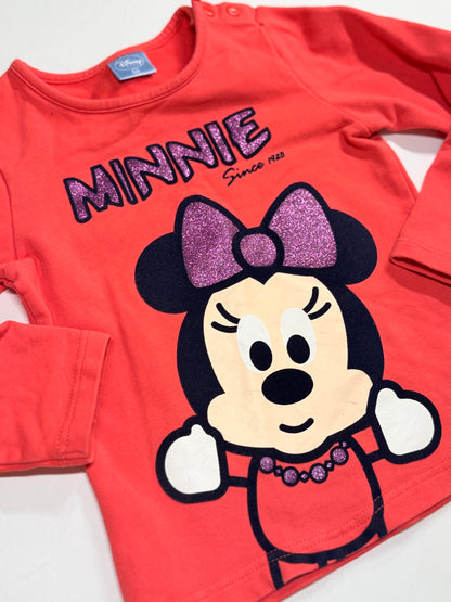 Disney Baby Minnie Mouse Long Sleeve Top 3Y