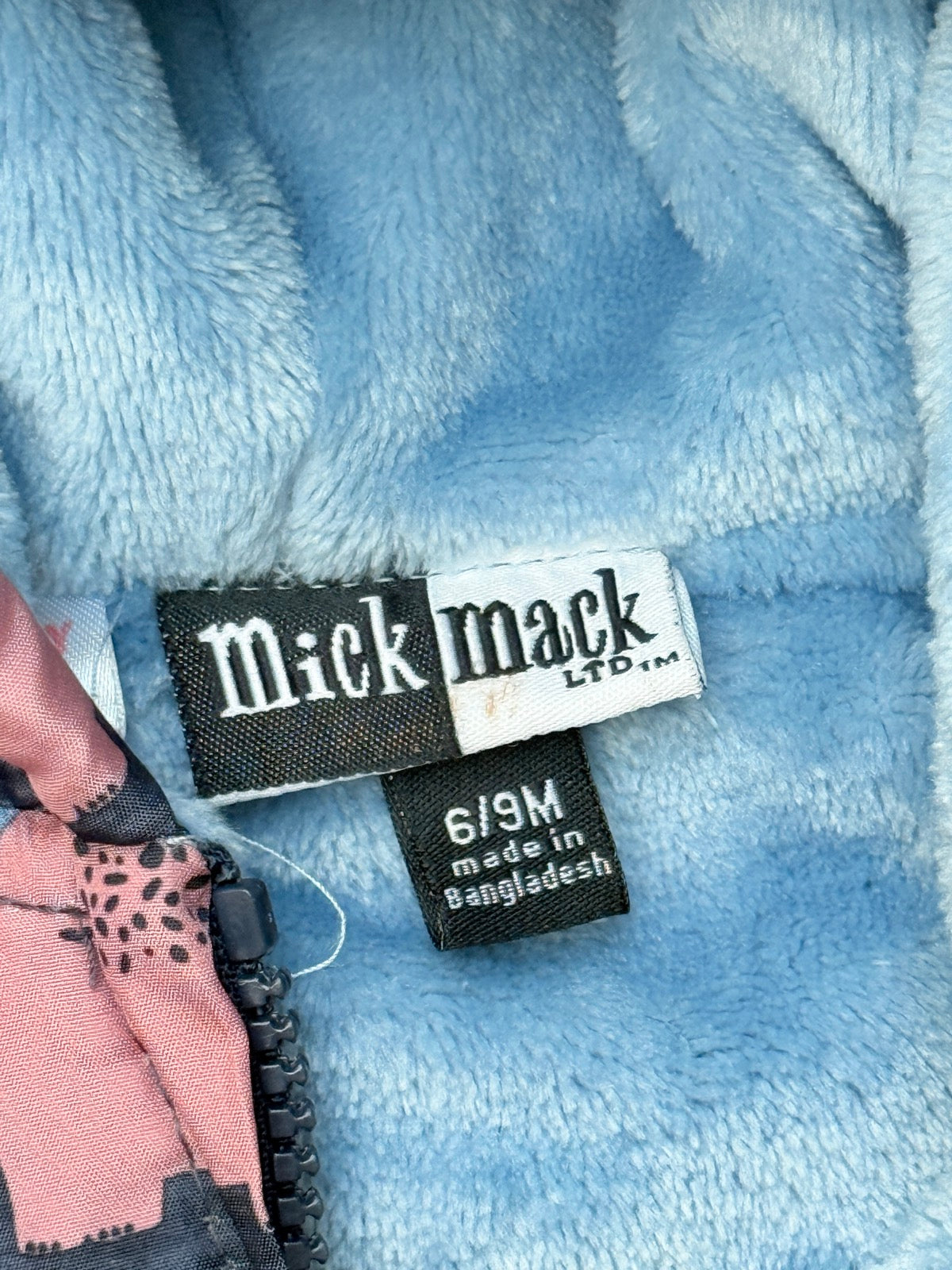 Mick Mack Dinosaur Fleece Lined Snowsuit 6/9M