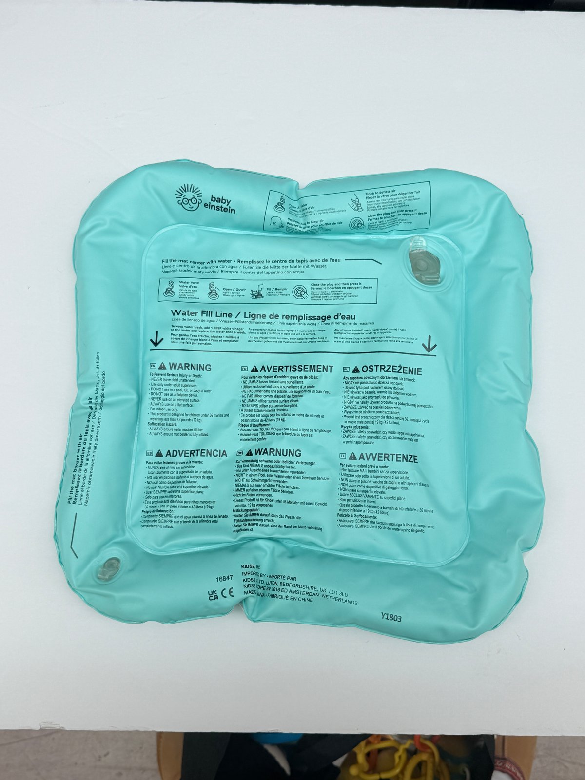 Baby Einstein Ocean Explorers Water Play Mat