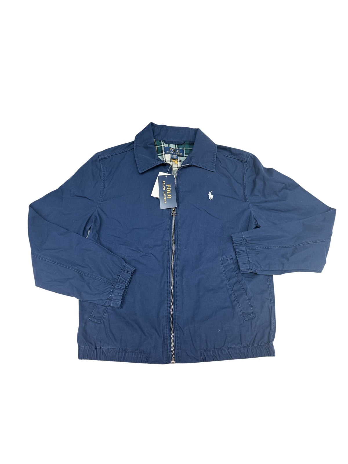 Polo Ralph Lauren Navy Zip Jacket Size M 10-12