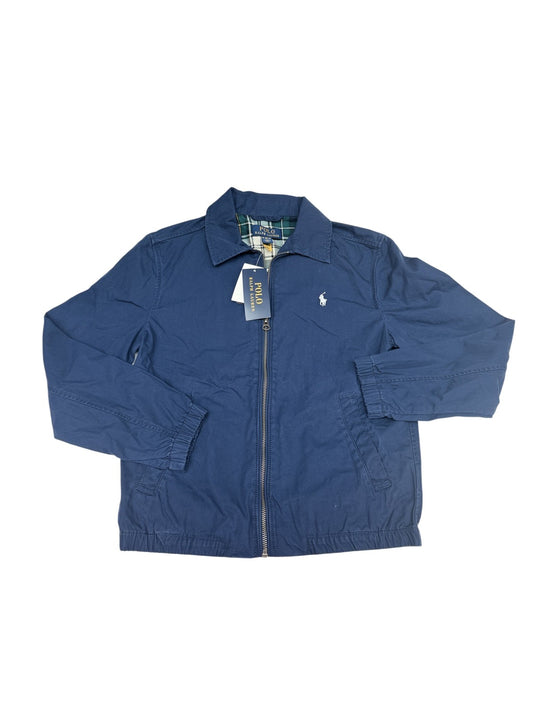 Polo Ralph Lauren Navy Zip Jacket Size M 10-12