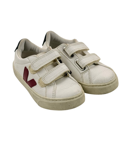 Veja Esplar White Velcro Sneakers Size 11