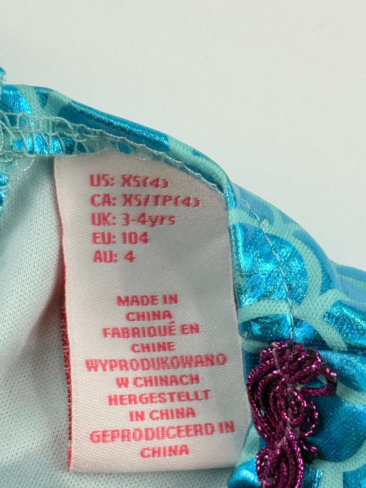 Dream Play Imagine Mermaid Romper Size 4