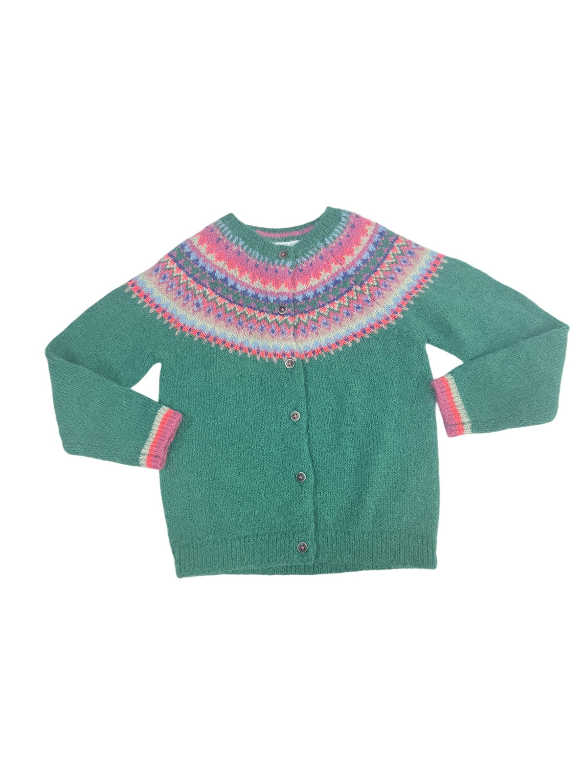 Mini Boden Fair Isle Cardigan 4-5Y