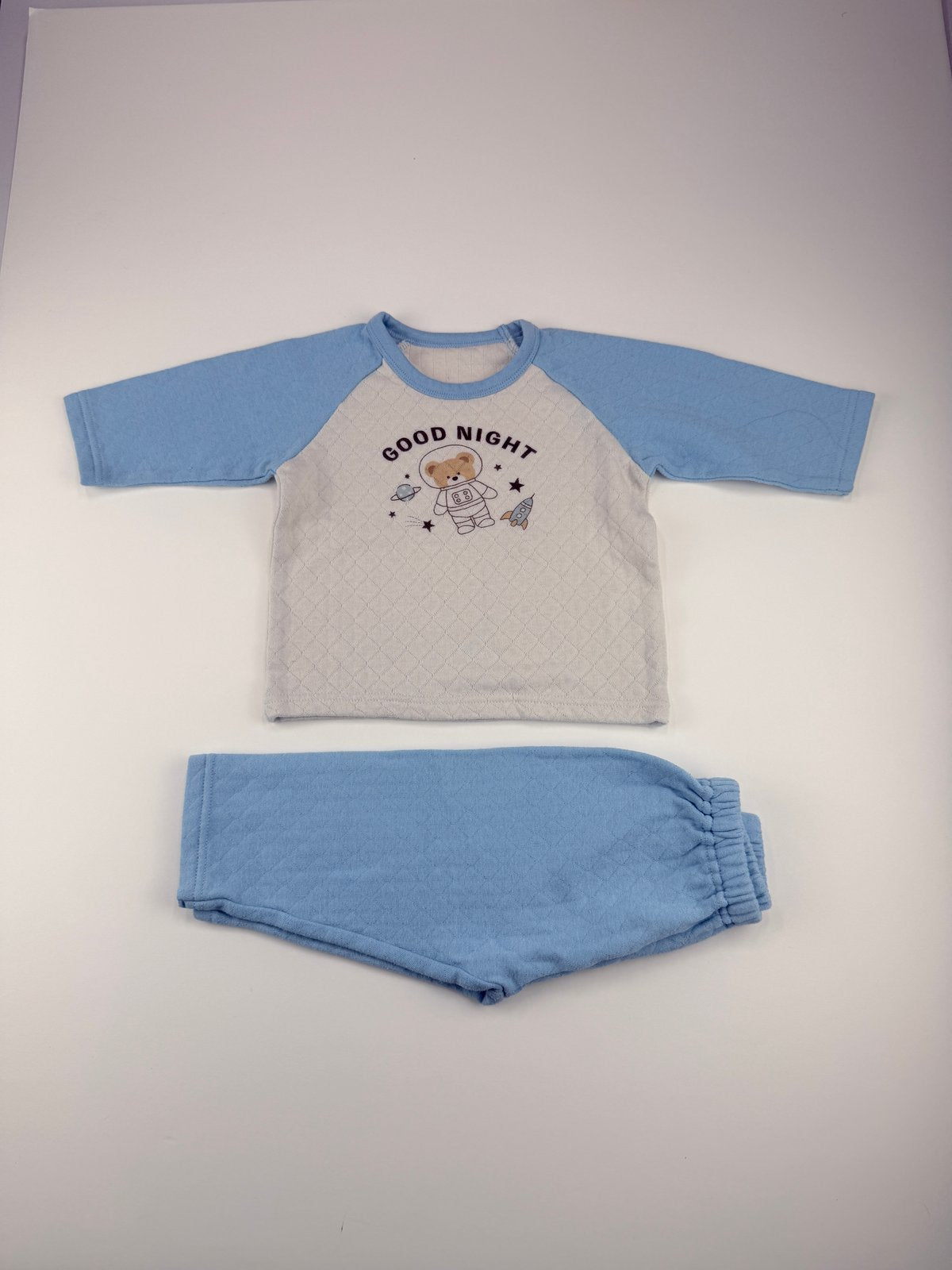 Nishimatsuya Good Night Bear Pajamas Size 12-18M