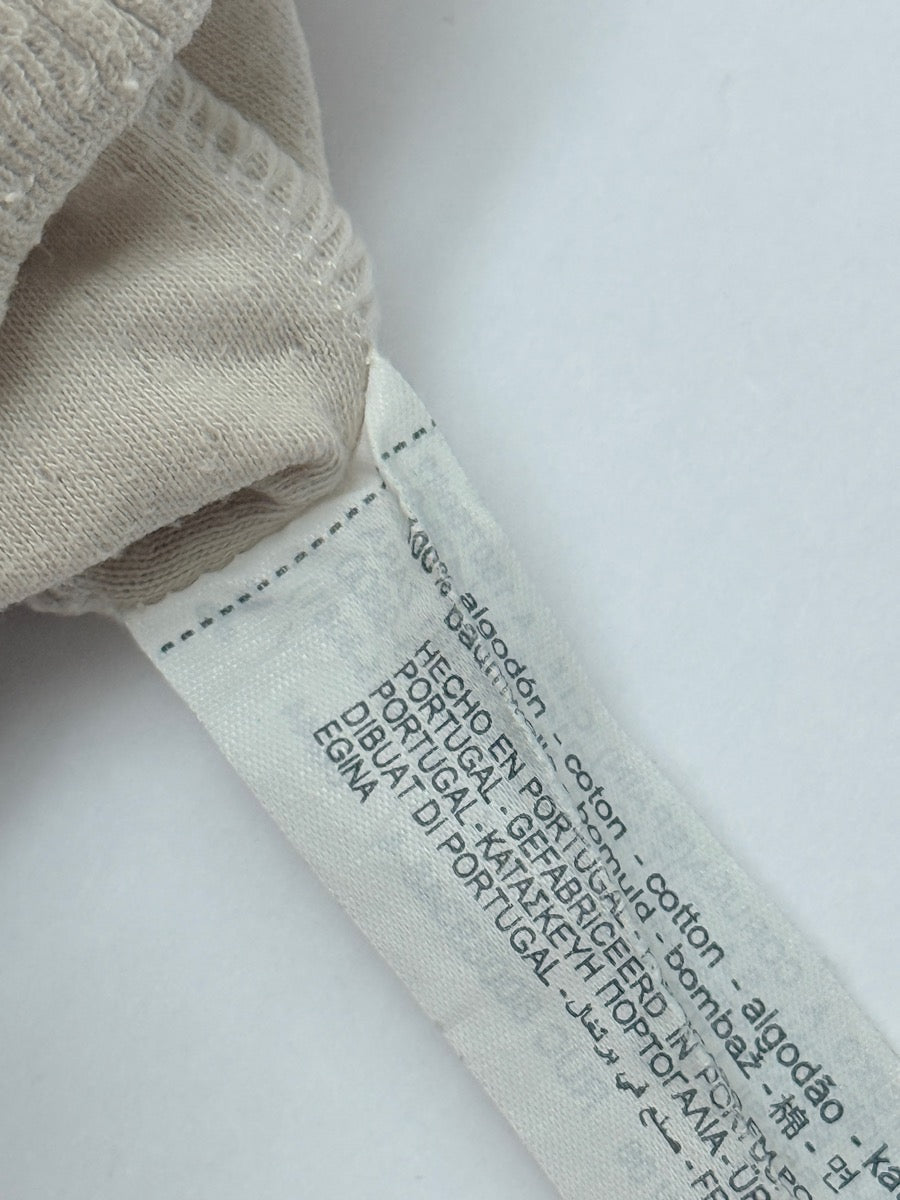Zara Beige Cotton Drawstring Baby Pants 0-3M